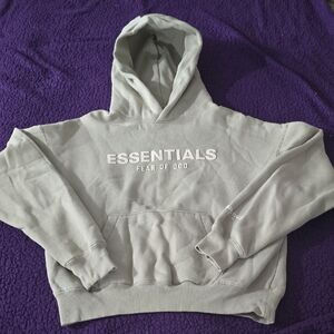 Essentials Fear Of God Kids Hoodie